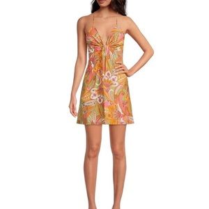 Gianni Bini Ruby Paisley Cutout Dress